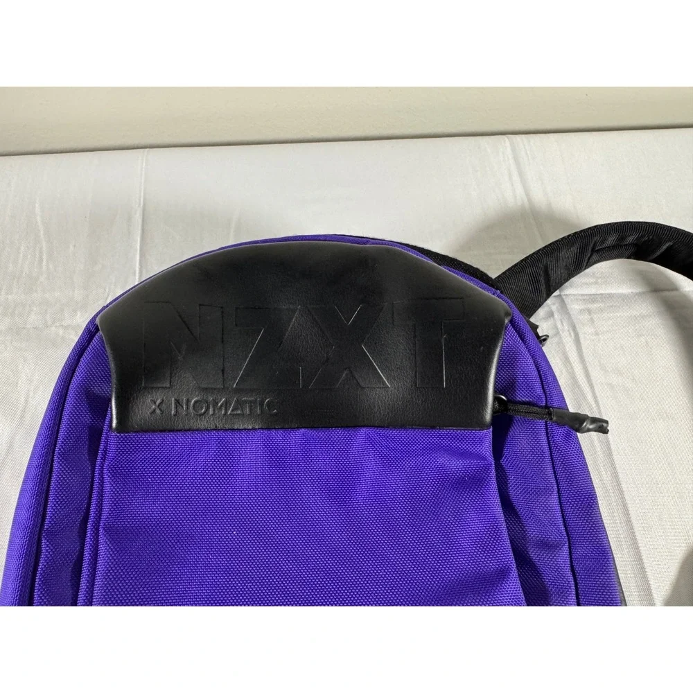 NZXT x Nomatic Limited Edition Sling Bag Purple Black Tech Crossbody Travel Pack